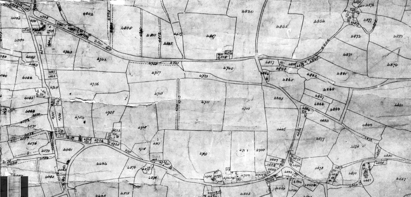 Marchwood Tithe Map