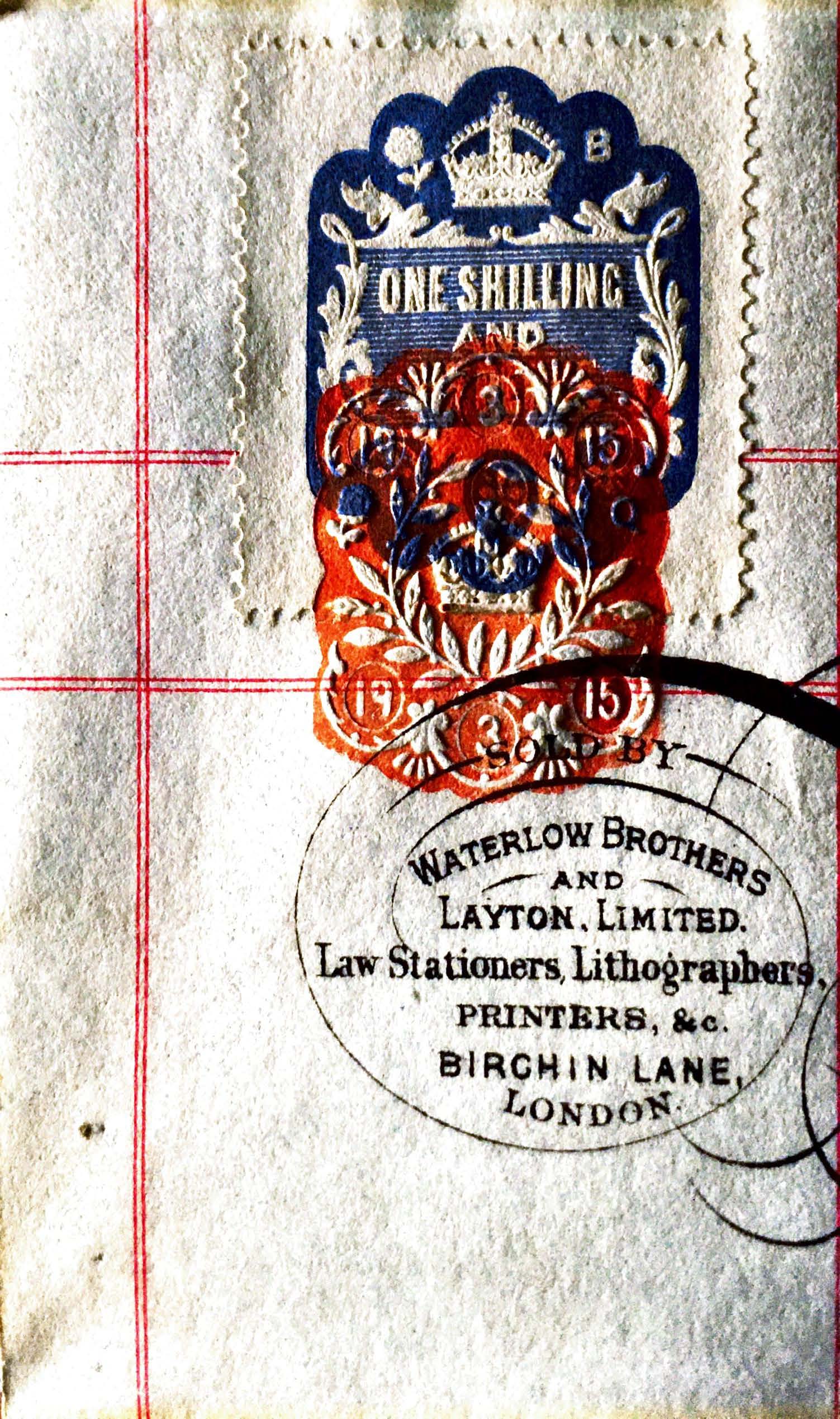 Indenture 89 Grove Street 1915 p2 Stamp duty