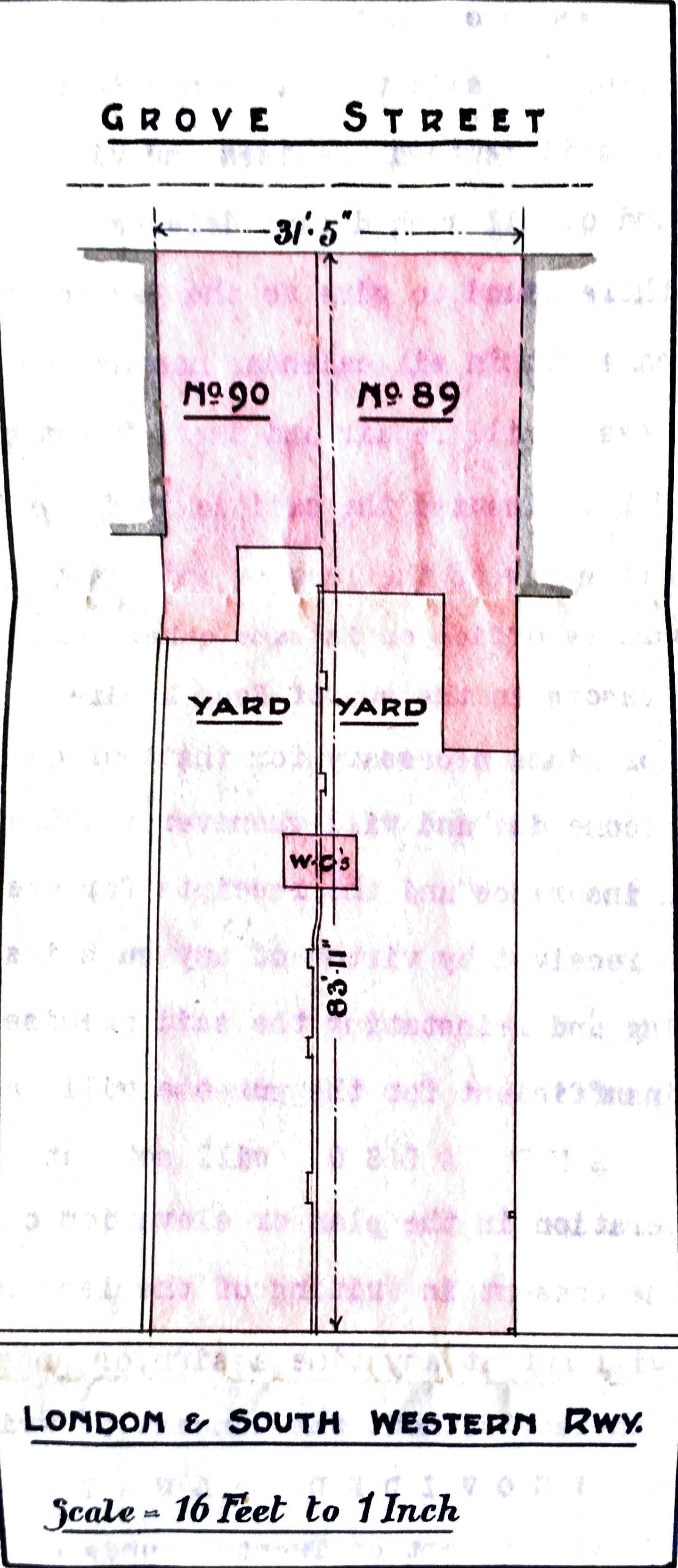 Lease 89 90 Grove Street 1906 Plan