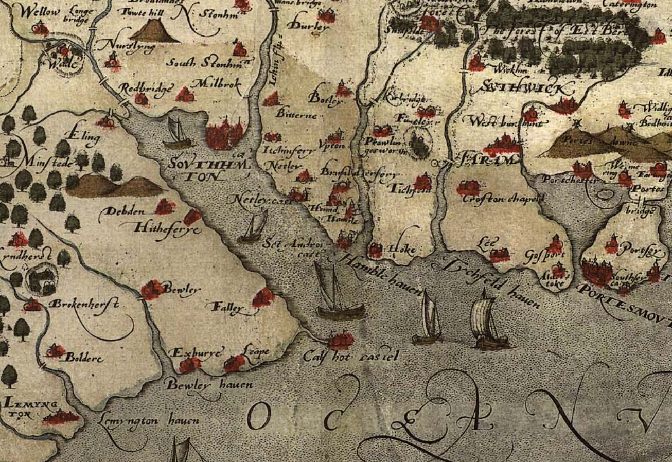 Sexton Map 1575 Hound