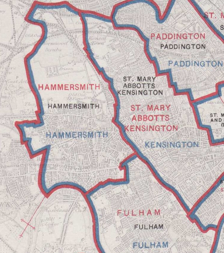 Vision of Britain 1900 Boundary Hammersmith