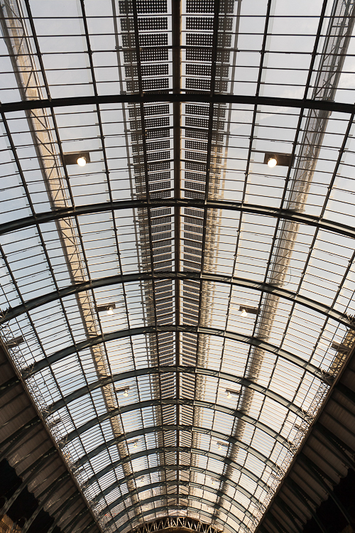 Kings Cross Station Train Shed roof