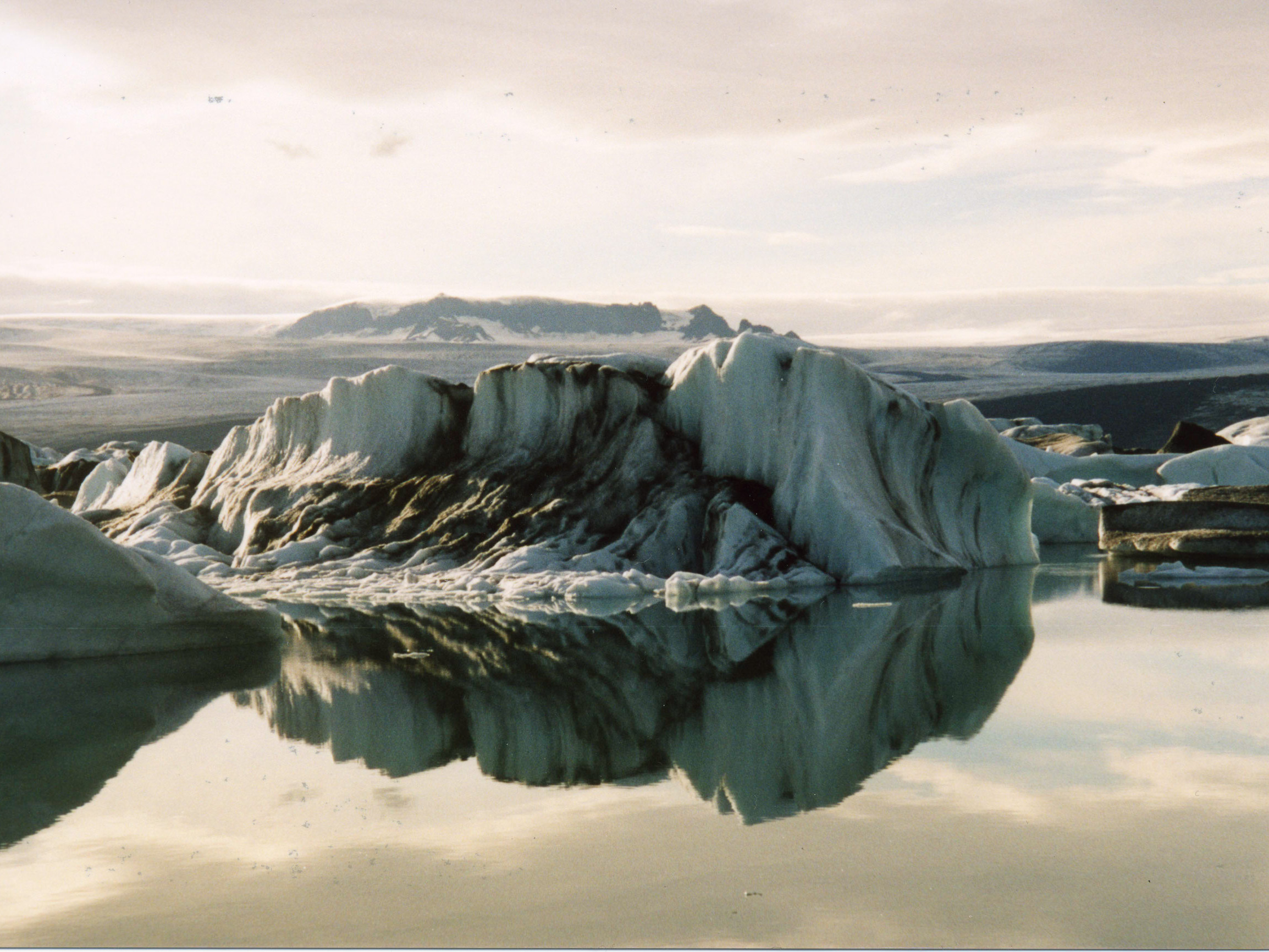 Iceberg on Icelake in Iceland