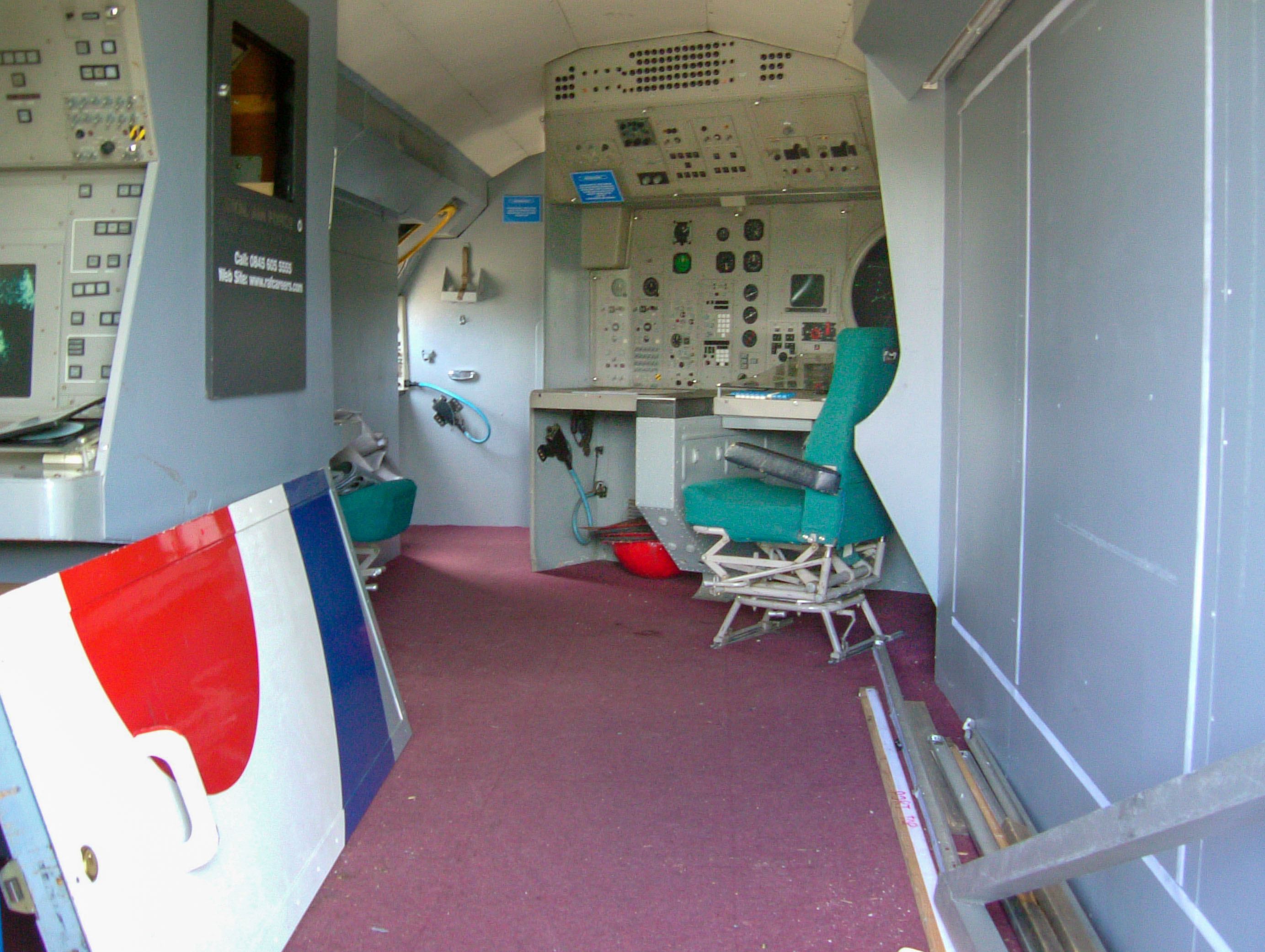 RAF Nimrod MR2 Trailer inside Lot 1 2458
