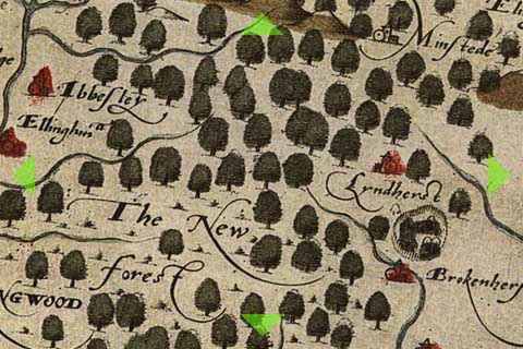 Lyndhurst Saxton 1575