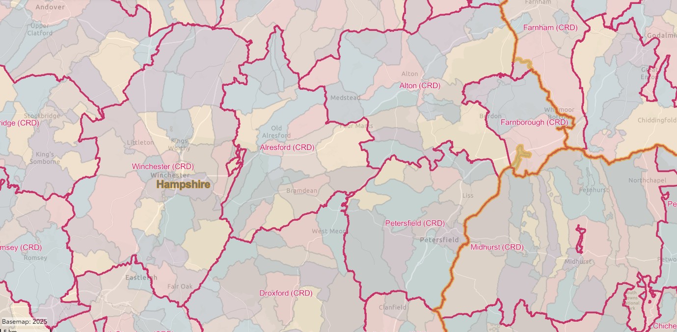 England Jurisdictions 1851 CRD SCE Hampshire 3