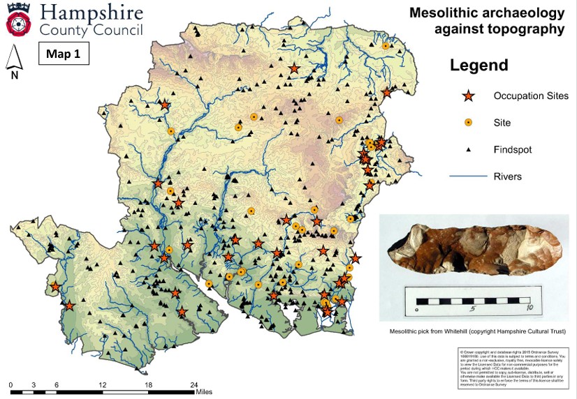 HCC Mesolithic Map 1