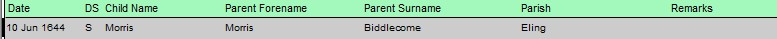HGS Bap 1537 1659 Morris Biddle All