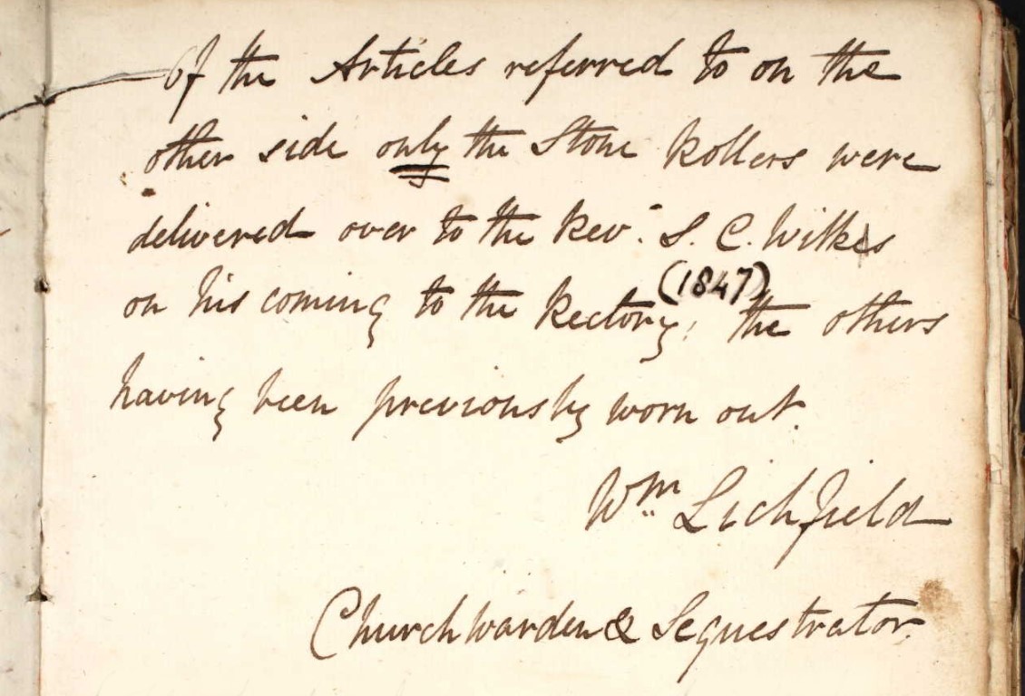 Nursling Register Book 1736 to 1797 Flyleaf 11 Will