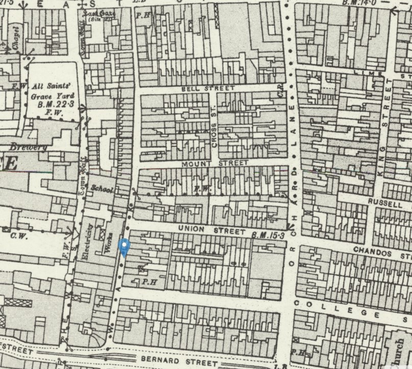 OS 25 Map Canal Walk Southampton