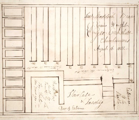 Parish Register Bishops Sutton Baptisms 1813 1855 Front Cover ii D1