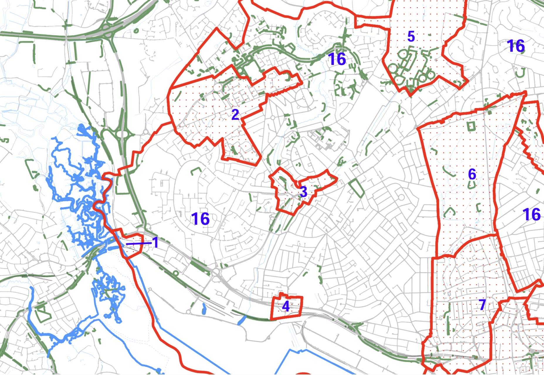 Southampton CC LAAP Map