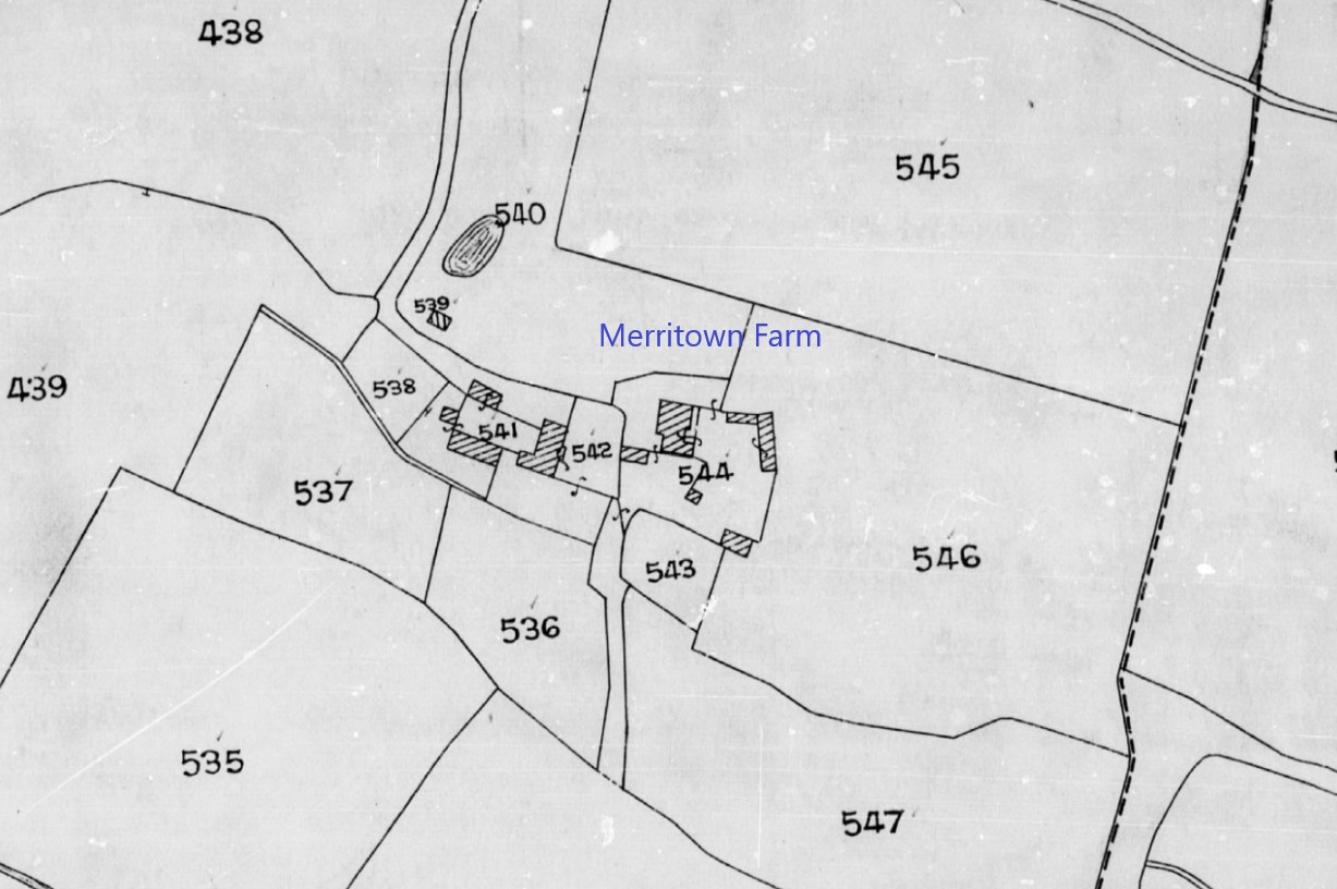 Tithe Map Merritown Farm
