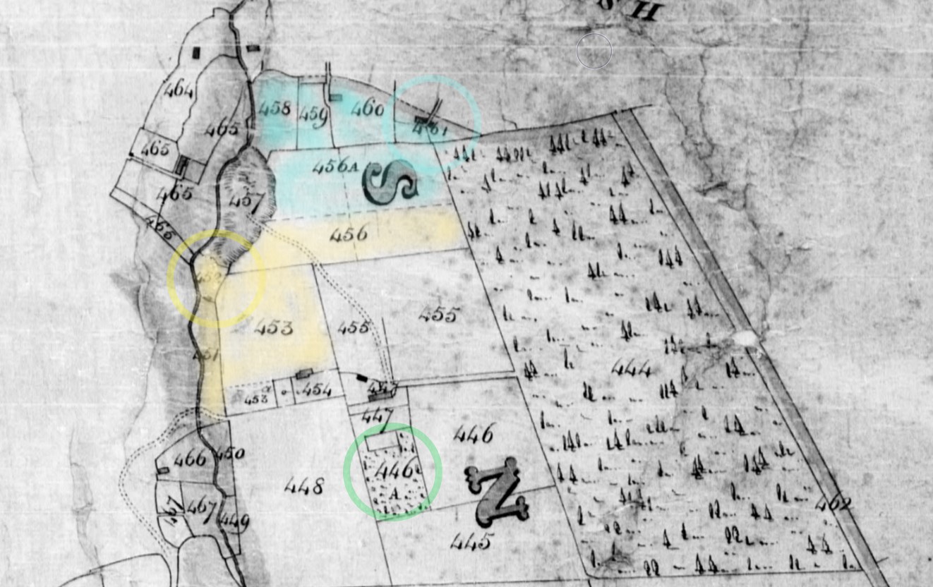 Tithe Map Nine Springs Bitterley Thomas Gilson