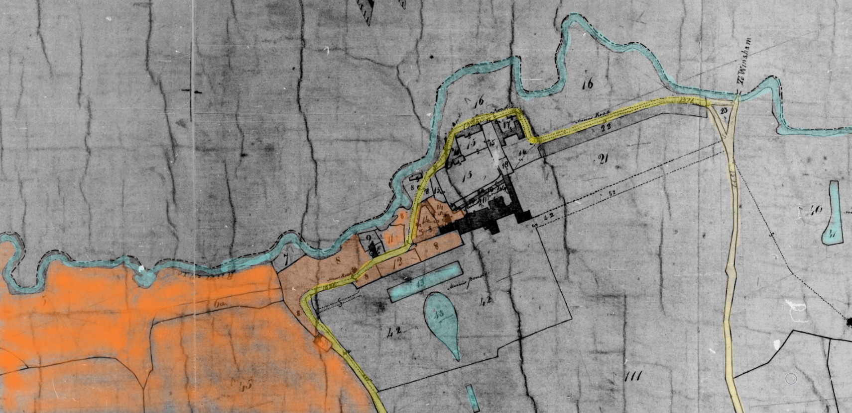 Tithe Map Thorncombe OC James Aplin Forde Abbey