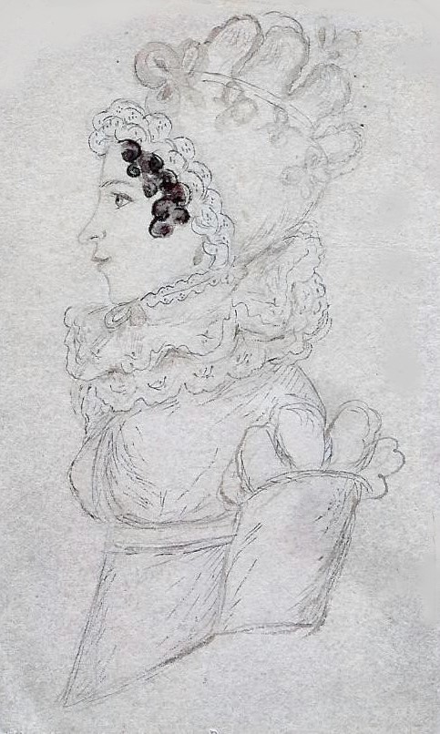 Ann Phillips Biddlecomb 1820 - retouched