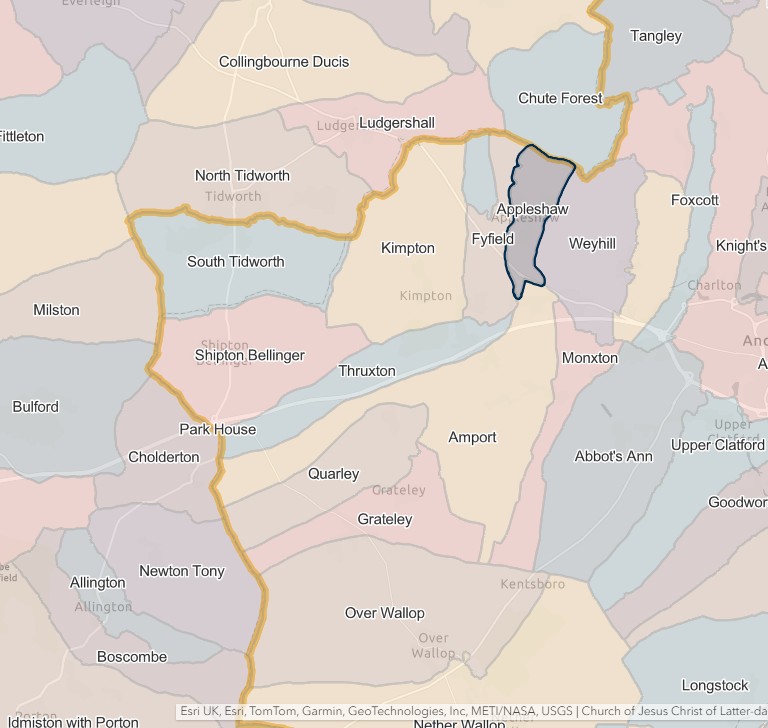 England Jurisdictions 1851 Appleshaw 2