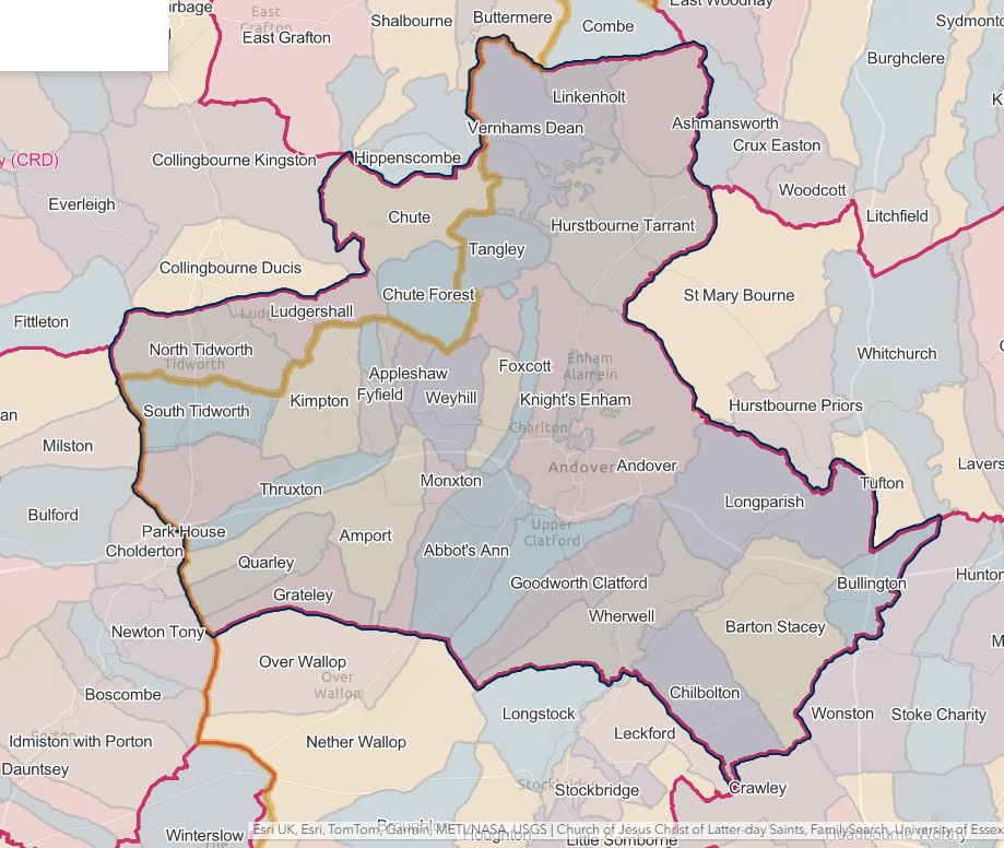 England Jurisdictions 1851 CRD Andover 2