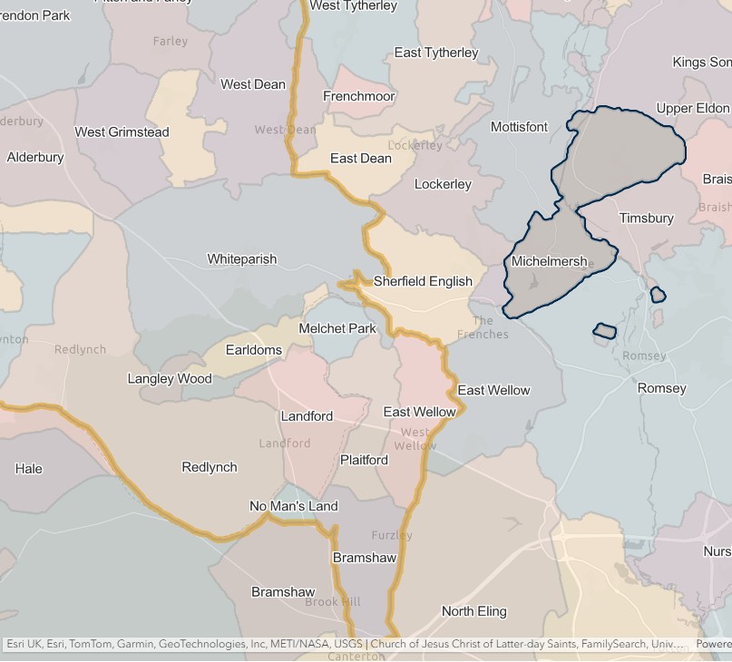 England Jurisdictions 1851 Michelmersh 2