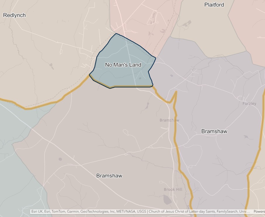 England Jurisdictions 1851 No Mans Land 2a