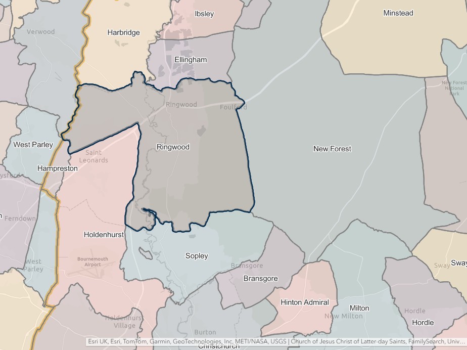 England Jurisdictions 1851 Ringwood 2
