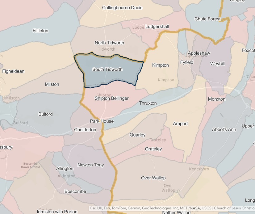 England Jurisdictions 1851 South Tidworth 2
