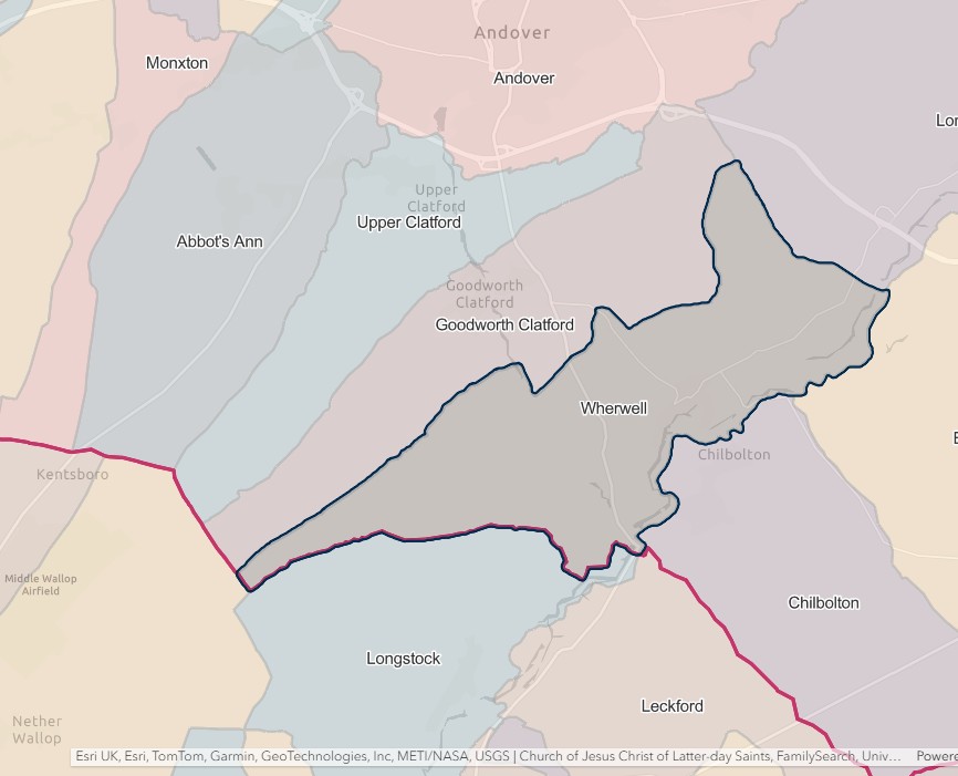 England Jurisdictions 1851 Wherwell 2
