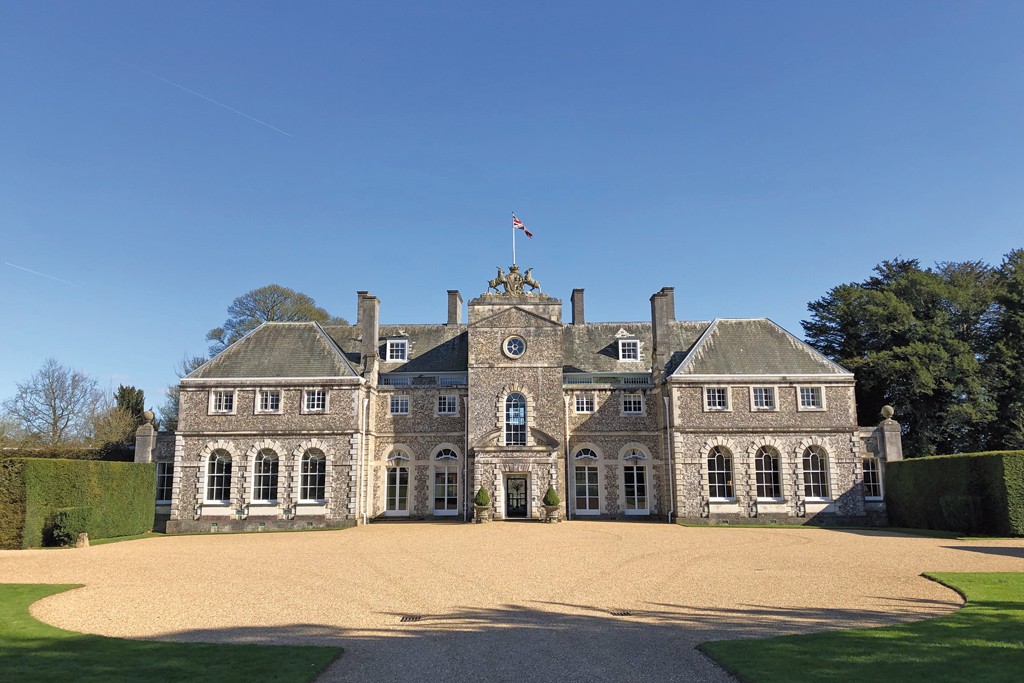 Facade of Farleigh Wallop