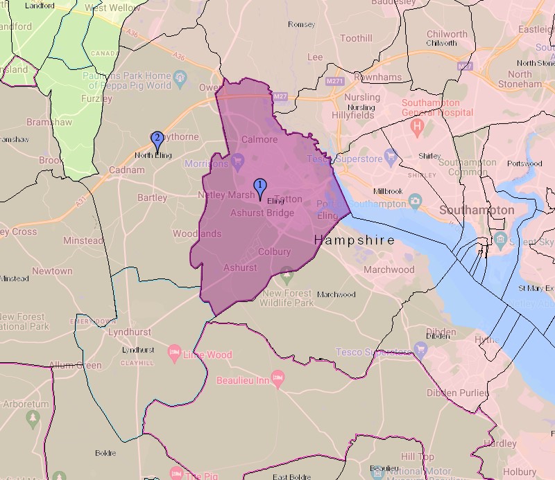 FamilySearch Parish Map Ealing