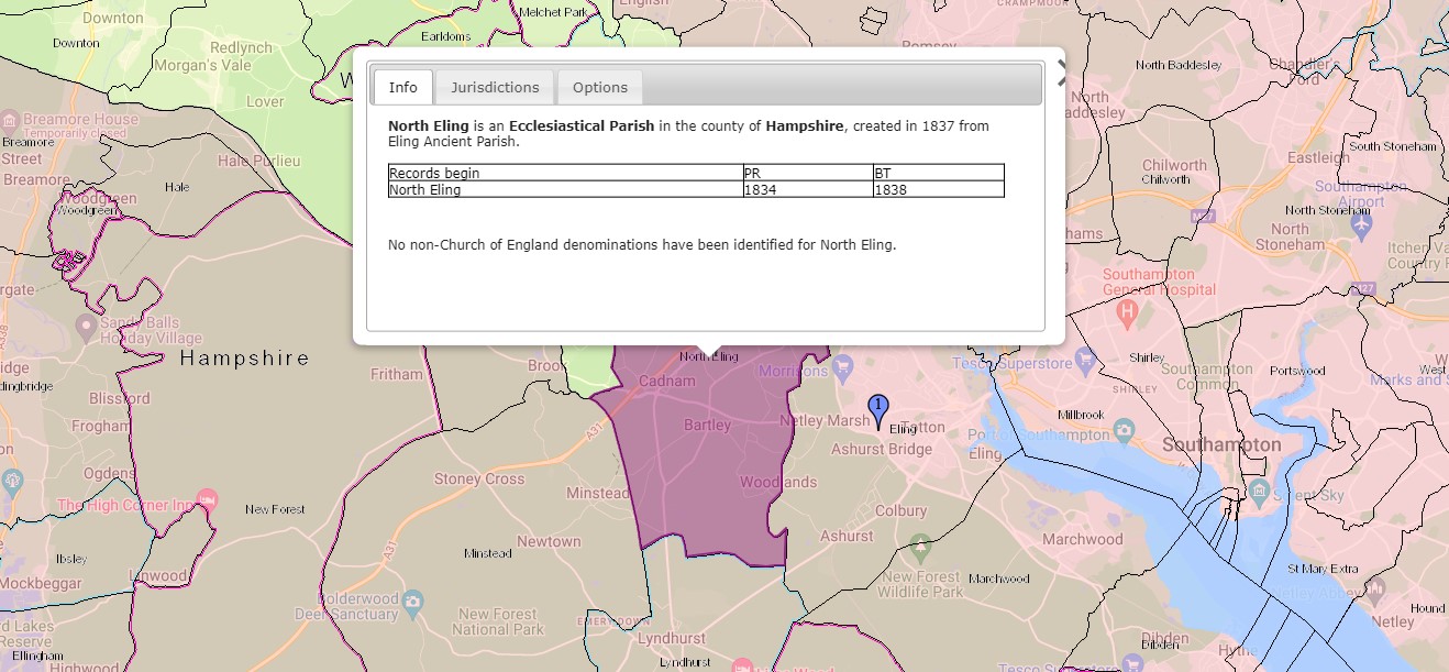 FamilySearch Parish Map North Ealing A