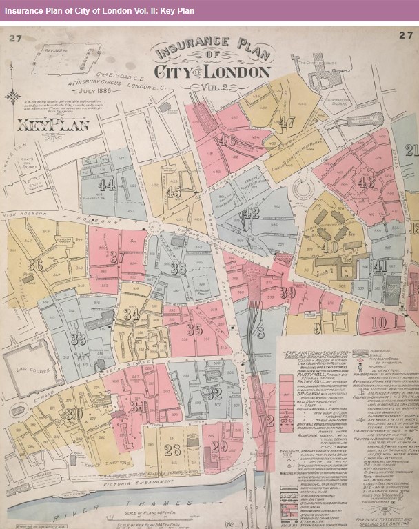 Fire Insurance Maps Key Plan Vol 2
