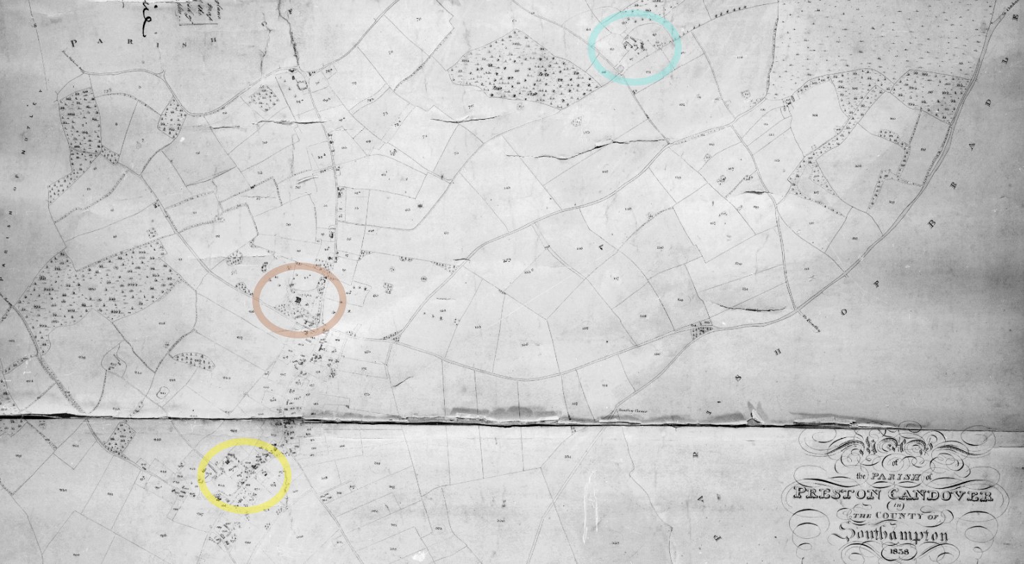 Tithe Map Preston Candover A