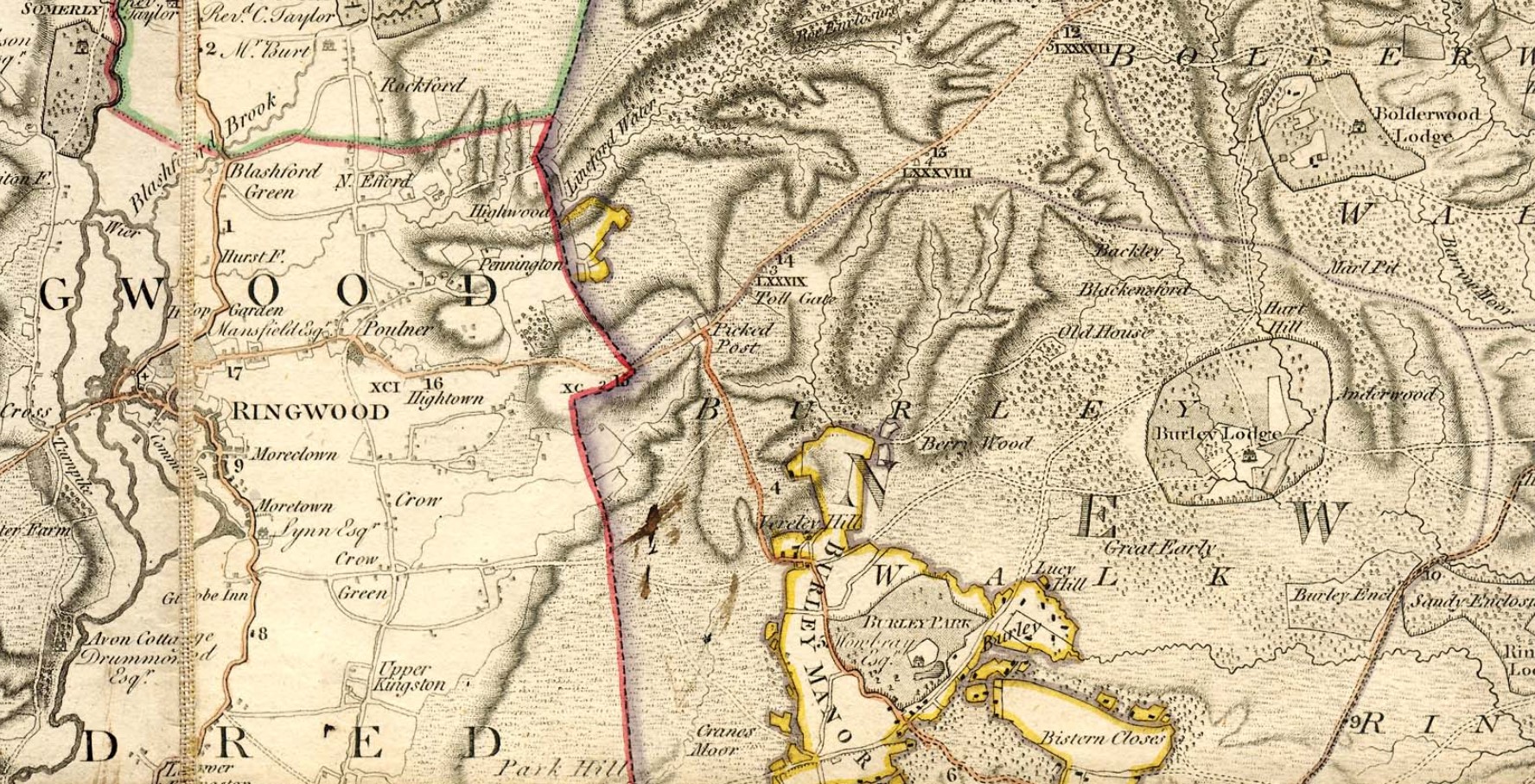 Toll Gate near Ringwood